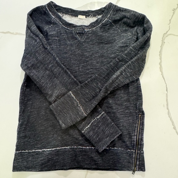 Jcrew XS/s cotton long sleeve crew neck sweatshirt pullover sweater - Picture 1 of 7